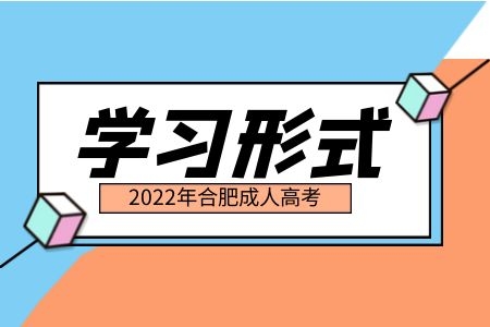 合肥成人高考学习形式